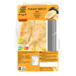 ASIA GREEN GARDEN Naan Brot 260 g, Natur