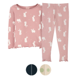 LILY & DAN Kinder Ribbed Jersey Set