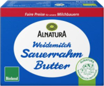 Alnatura Weidemilch-Sauerrahmbutter