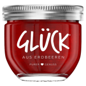GLÜCK Fruchtaufstrich 230 g, Erdbeere