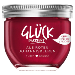 GLÜCK Fruchtaufstrich 230 g, Rote Johannisbeere