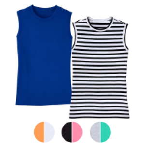 UP2FASHION Damen Tops, 2er-Set