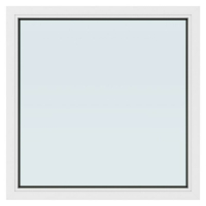 Bauhaus  Solid Elements Kunststofffenster New Basic Festverglasung