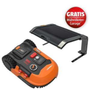 Worx PowerShare 20V Mähroboter-Set Landroid M700 Plus inkl. Garage