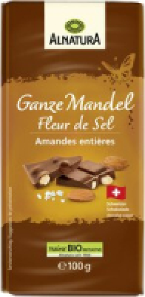 Alnatura Alnatura Schokolade Ganze Mandel Fleur de Sel