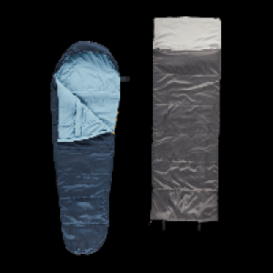 ADVENTURIDGE Mumien- / Deckenschlafsack