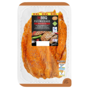 Aldi Süd  BBQ ZEIT ZUM GRILLEN Putensteaks mariniert 1 kg