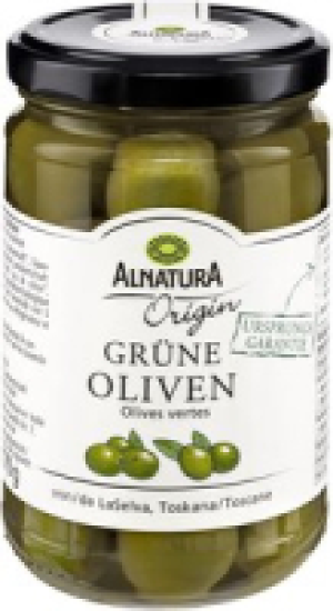 Alnatura Origin Grüne Oliven mit Stein