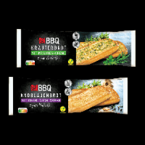 BBQ Baguette-Hälften