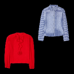 UP2FASHION Leinen-Viskose-Bluse