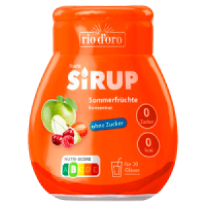 Aldi Süd  RIO D´ORO Zero Sirup 66 ml, Multivitamin