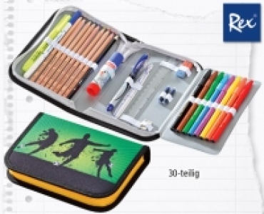 REX&reg;Sch&uuml;ler-Etui oder Faulenzer, 30-teilig 4.99&nbsp;&euro;