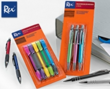 REX&reg;Druckkugelschreiber, 3 oder 5 St&uuml;ck 1.59&nbsp;&euro;