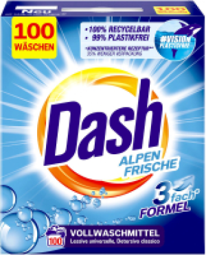 DASH Voll- oder Colorwaschmittel