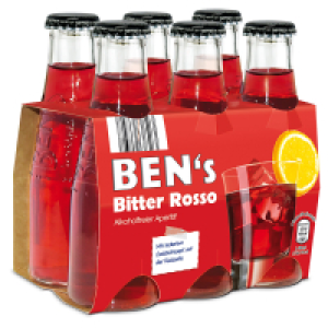 SAN BENEDETTO Bens Bitter Rosso 6x 98 ml