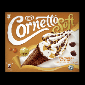 Aldi Nord Langnese LANGNESE Cornetto Soft Stracciatella & Caramell