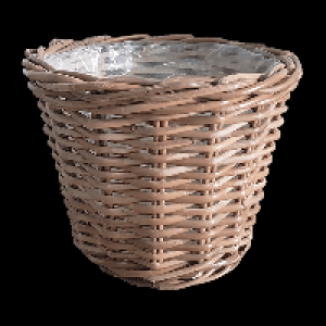 BELAVI Rattan-Pflanztopf
