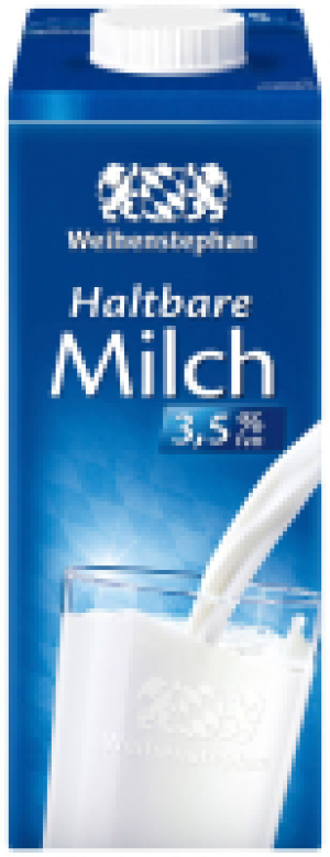 WEIHENSTEPHAN Haltbare Milch, 3,5 % Fett