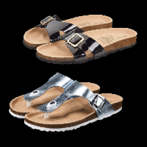 UP2FASHION Tieffußbettpantolette