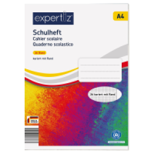 EXPERTIZ Schulhefte A4, 5er-Pack