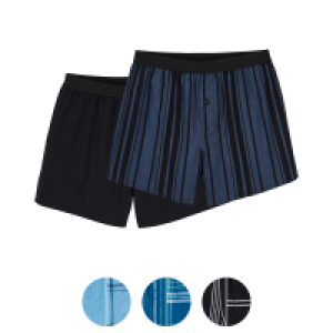 Aldi Süd  UP2FASHION MEN Herren Boxershorts, 2er-Set