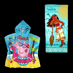 Aldi Nord  Kinder-Badeponcho / -Badehandtuch