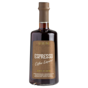 RAVINI Italienischer Kaffee-Likör 500 ml, Espresso