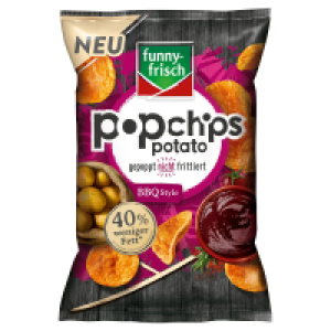 Aldi Süd  FUNNY FRISCH Popchips 80 g, Salt & Pepper