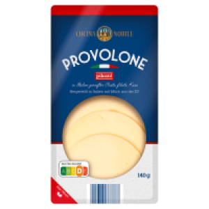 Aldi Süd  CUCINA NOBILE italienische Käsescheiben 140 g, Provolone Piccante