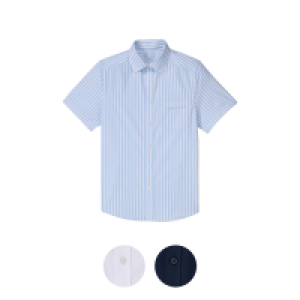 ROYAL CLASS Herren-Businesshemd, kurzarm