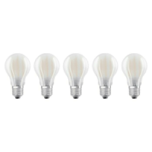 Bauhaus  Osram Star LED-Lampen Set Glühlampenform E27 matt