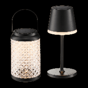 CASALUX Solar-Gartenleuchte 2-in-1