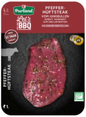 Kaufland  K-PURLAND Pfeffersteak vom Jungbullen, mariniert und gereift