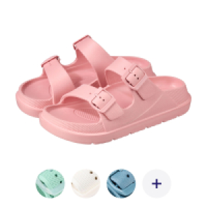 UP2FASHION Damen oder Herren Ultraleicht Sommerpantoletten