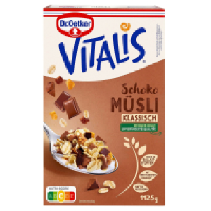 Aldi Süd  DR. OETKER Vitalis, Schoko Müsli klassisch