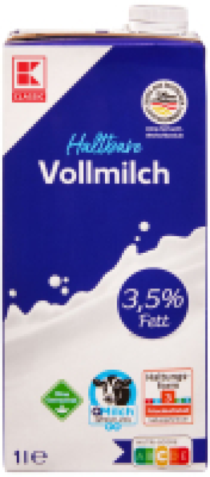 Kaufland  K-CLASSIC H-Vollmilch, 3,5 % Fett