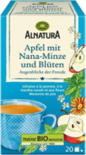Apfeltee mit Nana-Minze und Blüten 2.49 €