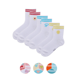 LILY & DAN Kinder Sport-Socken, 3er-Pack