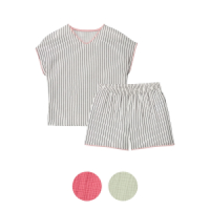 UP2FASHION WOMEN ​​​​​​​Damen Muselin Pyjama