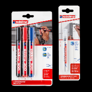 EDDING Permanent- / Bohrlochmarker / Etikettenlöser