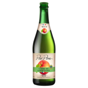 Aldi Süd  PurPom Apfel Cidre aus der Normandie 750 ml, Mild