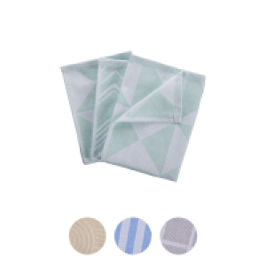 CROFTON Geschirrtücher-Set 3-teilig