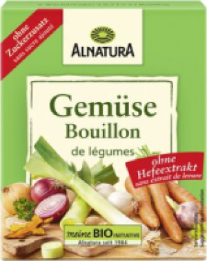 Alnatura Gemüsebouillon ohne Hefeextrakt (Würfel)