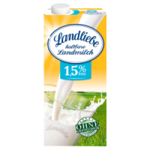 Aldi Süd  LANDLIEBE Haltbare Milch 1 l 1,5%