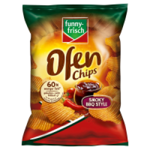 FUNNY FRISCH Ofen Chips 125 g, Smoky BBQ
