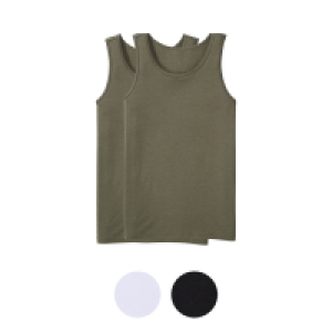 UP2FASHION MEN Herren-Achselshirt, 2er-Pack