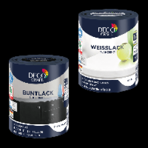 DECO CRAFT Weiß- / Buntlack