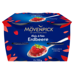 M&Ouml;VENPICK Klein & Fein 4 x 100 g, Erdbeere