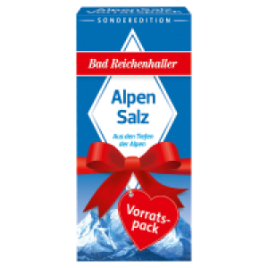 Aldi Süd  Bad Reichenhaller Alpensalz 1 kg