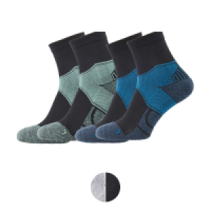 CRANE Damen/Herren Outdoor-Socken 2er-Pack